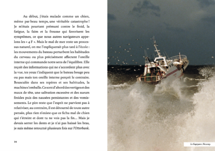 Mâle de Mer le livre biographique de Arnaud Dufourcq - patron-pêcheur à bord du Juliarth II au Grau-du-Roi.